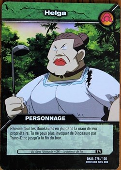 TCG - Dinosaur King - DKAA 078/100 - Helga