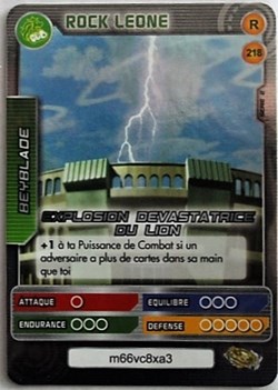 TCG Beyblade - 218/240 - Rock Leone