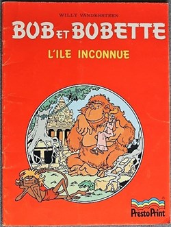 Bob et Bobette (3ème série) - HS - L'île inconnue - EO Publicitaire Presto Print 1983