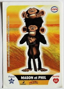 Dreamworks Cora 2011 - S050 - Madagascar - Mason et Phil