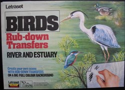 Décorama - Letraset Action Transfers - Birds / River and estuary