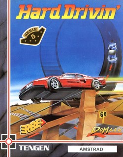 Jeu Amstrad CPC 6128 - Hard drivin'