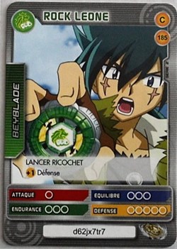 TCG Beyblade - 185/240 - Rock Leone