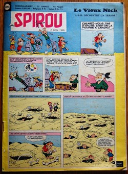 Spirou - 1155 - Couverture : Le vieux Nick