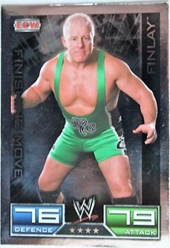 Slam Attax - Carte 034 - Finlay Finishing Move - Rare Foil