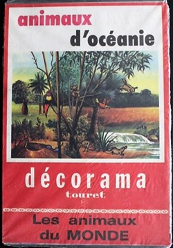 Décorama - Touret - Les animaux du monde - Animaux d'Océanie