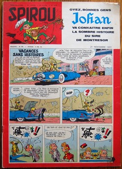 Spirou - 1023 - Couverture : Johan et Pirlouit