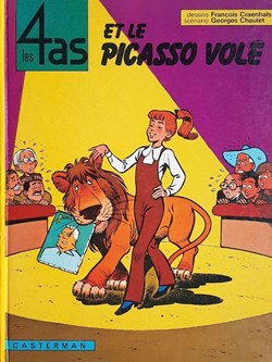 Album - 4 as (Les) - 12 - Les 4 as et le Picasso volé