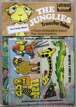 Décorama - Letraset Action Transfers - The junglies