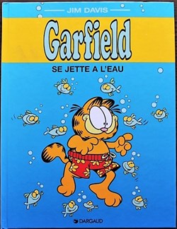 Garfield - HS - Garfield se jette à l'eau - Pub Esso 1999