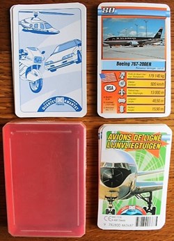 Jeu d'atout - Avions de ligne