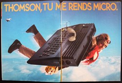 Publicité - Thomson MO5 - 1985
