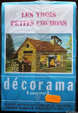 Décorama - Touret - Les trois petits cochons