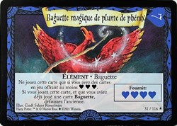 TCG Harry Potter - Set de base - 031 - Baguette de plume de phénix - Rare