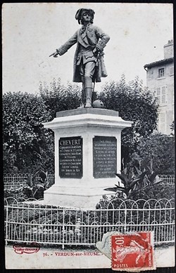 Verdun - 55 - Le monument Chevert
