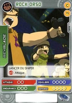TCG Beyblade - 075/160 - Rock Orso