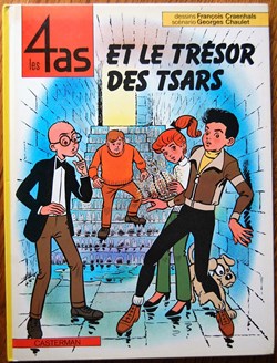 Album - 4 as (Les) - 21 - Les 4 as et le trésor des tsars - EO 1983