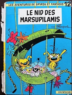 Spirou et Fantasio - 12 - Le nid des marsupilamis - Rééd. 1972