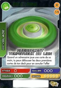 TCG Beyblade - 125/160 - Rock Leone