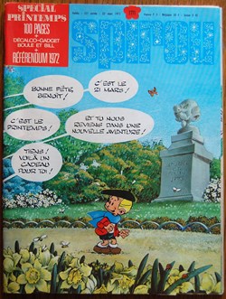 Spirou - 1771 - Couverture : Benoit Brisefer