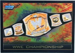 Slam Attax - Carte 036 - Ceinture WWE Championship - Rare Foil