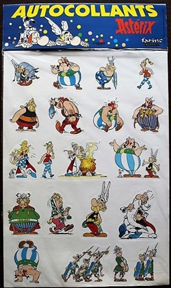 Autocollants - Astérix - Planche 20 autocollants Farine Editions - 1995