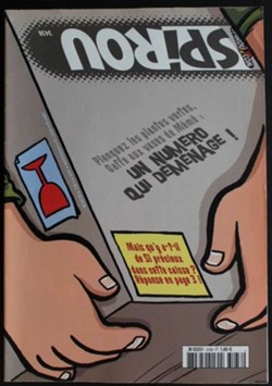 Spirou - 3438 - Couverture : un numéro qui déménage