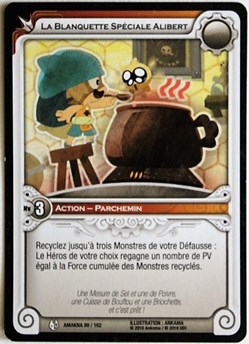 Wakfu TCG - 2010 - Amakna - 089 - La blanquette spéciale Alibert - Peu commune