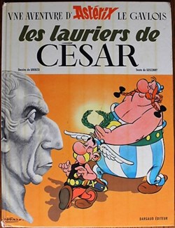 Album - Astérix - 18 - Les lauriers de César - EO 1972