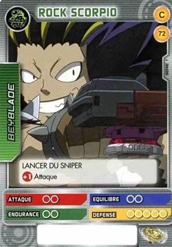 TCG Beyblade - 072/160 - Rock Scorpio