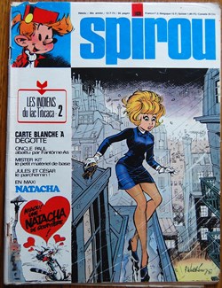 Spirou - 1839 - Couverture : Natacha