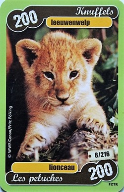 TCG Les héros de notre planète - 008 - Lionceau