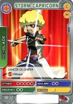TCG Beyblade - 060/160 - Storm Capricorn