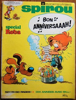 Spirou - 1691 - Couverture : Boule et Bill
