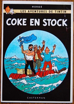 CPM - Tintin - Coke en stock
