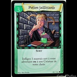 TCG Harry Potter - Set de base - 083 - Potion jaillissante - Commune