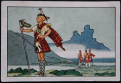 Image / Chromo - La vie fière et joyeuse des scouts - XI-02 - Un scout écossais