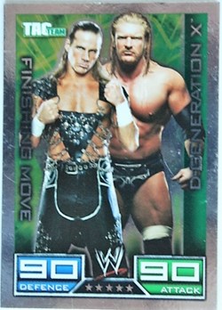 Slam Attax - Carte 022 - D-Generation X Finishing Move - Rare Foil