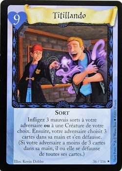 TCG Harry Potter - Set de base - 036 - Titillando - Rare