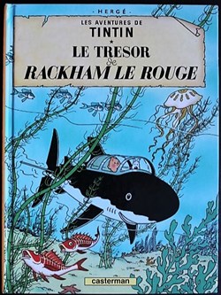 Tintin - 12 - Le trévsor de Rackham Le Rouge - Rééd. Petit Format 2007
