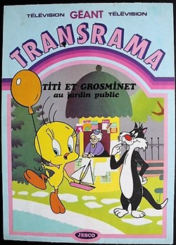 Décorama - Jesco Transrama Géant - Titi et Grosminet au jardin public