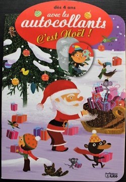 Livre jeux / autocollants - C'est Noêl - Lito 2006