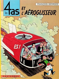 Album - 4 as (Les) - 02 - Les 4 as et l'aéroglisseur