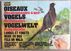 Décorama - Letraset Action Transfers - Oiseaux des landes et forêts