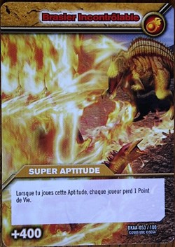 TCG - Dinosaur King - DKAA 053/100 - Brasier incontrôlable