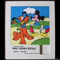 Jeu - Taquin - Walt Disney Riddle