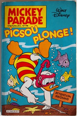 Mickey Parade (2ème série) - N°078 - Picsou plonge !