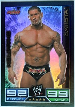 Slam Attax - Carte 012 - Batista Champion - Rare Foil