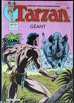 Tarzan (Géant - 3ème série - Sagédition) - 60 - janvier 1985