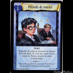 TCG Harry Potter - Set de base - 112 - Pétards de sorcier - Commune